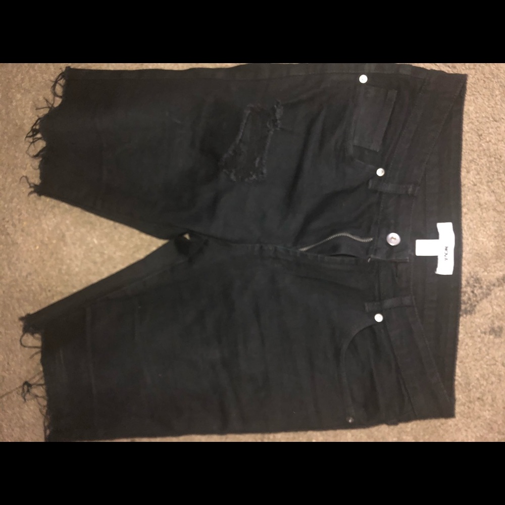 Fashion nova jean shorts